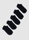 Men's blue cotton blend socks multipack_0