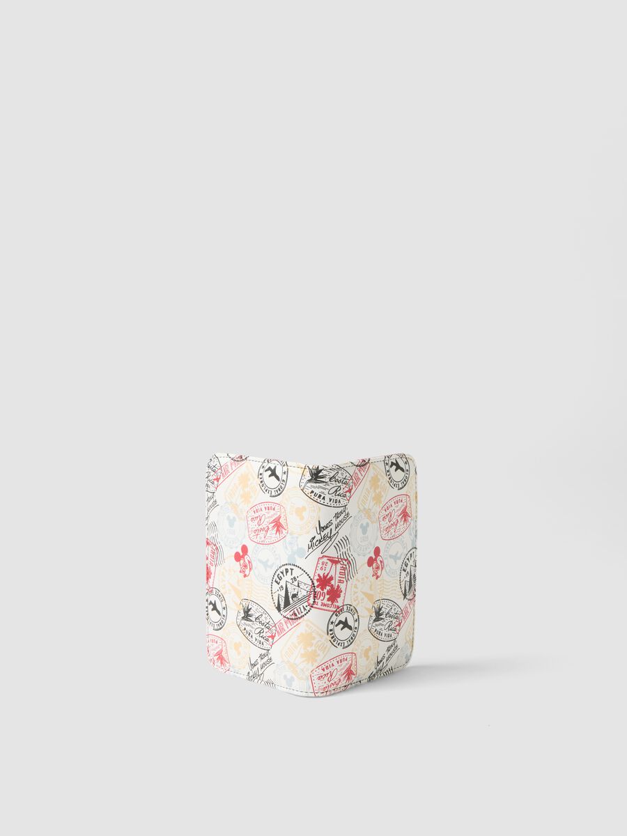 White and red Disney print wallet_1