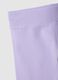 Girls' purple slim fit stretch cotton leggings_2