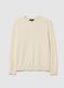 Cotton pullover with micro weave_4