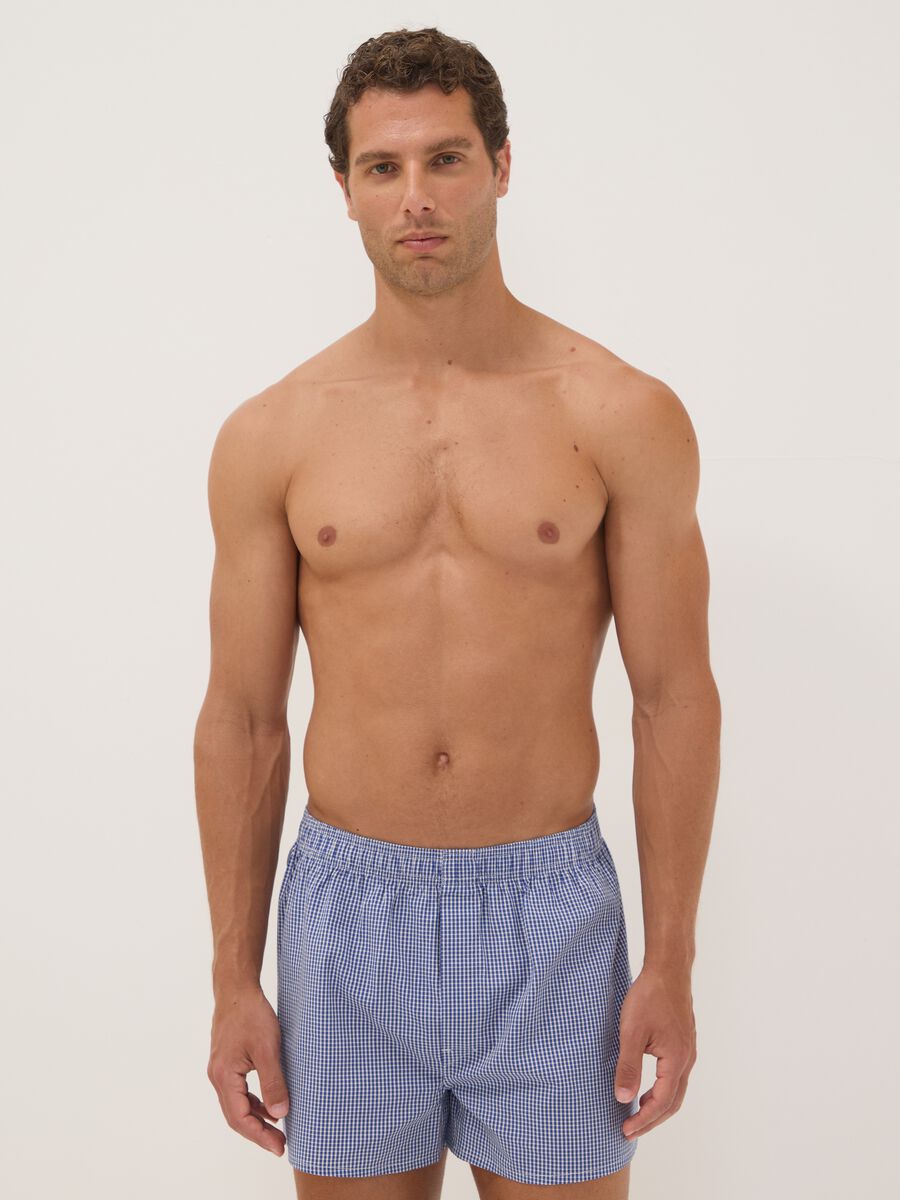 Bipack di boxer multicolor in puro cotone organico_0