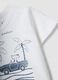 White pure cotton regular fit kids' t-shirt with print_3