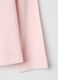 Girls' Pink Stretch Cotton Regular Fit T-shirt_3