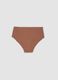 Brown regular-waist stretch microfibre hipster briefs_2