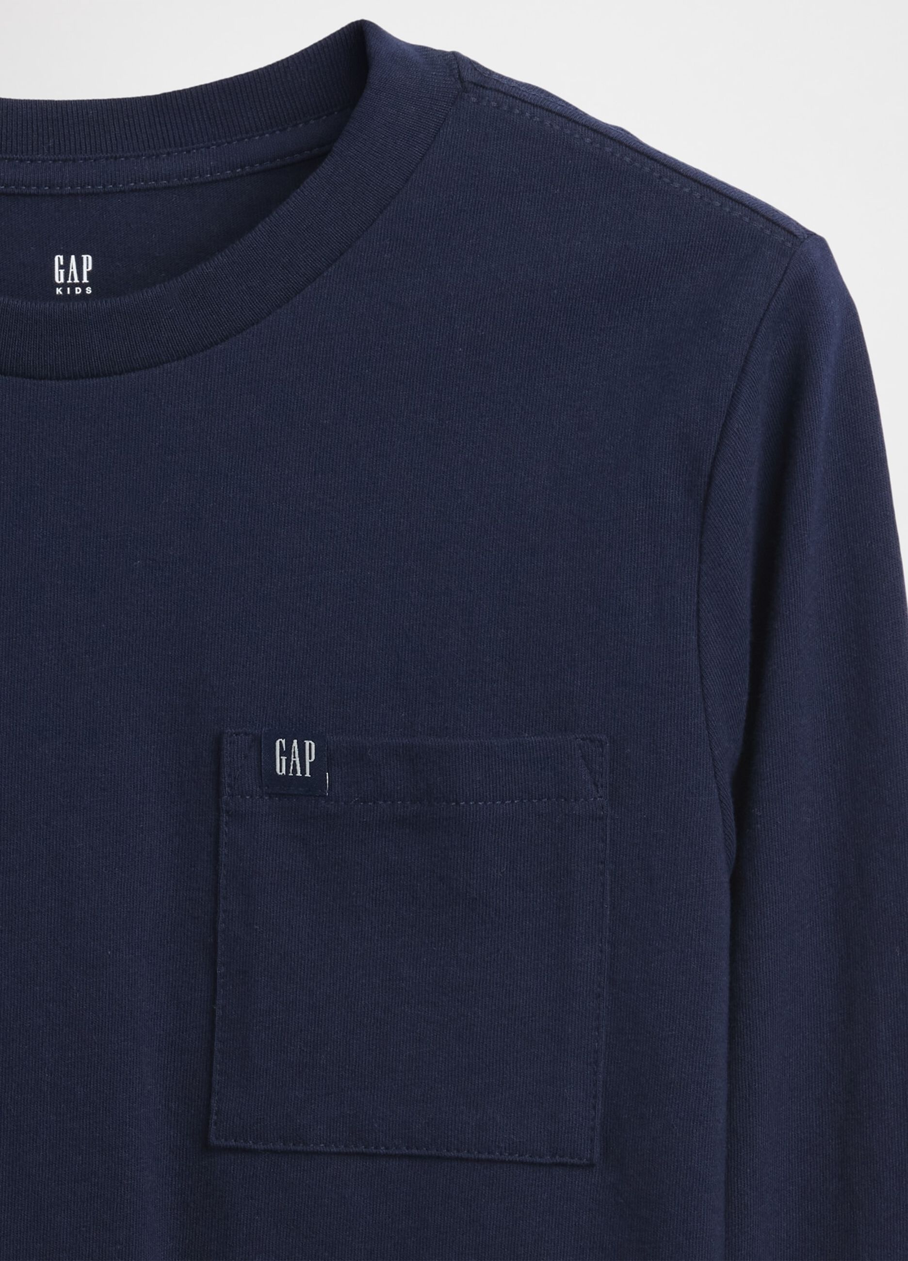 Blue Long Sleeve Cotton Shirt