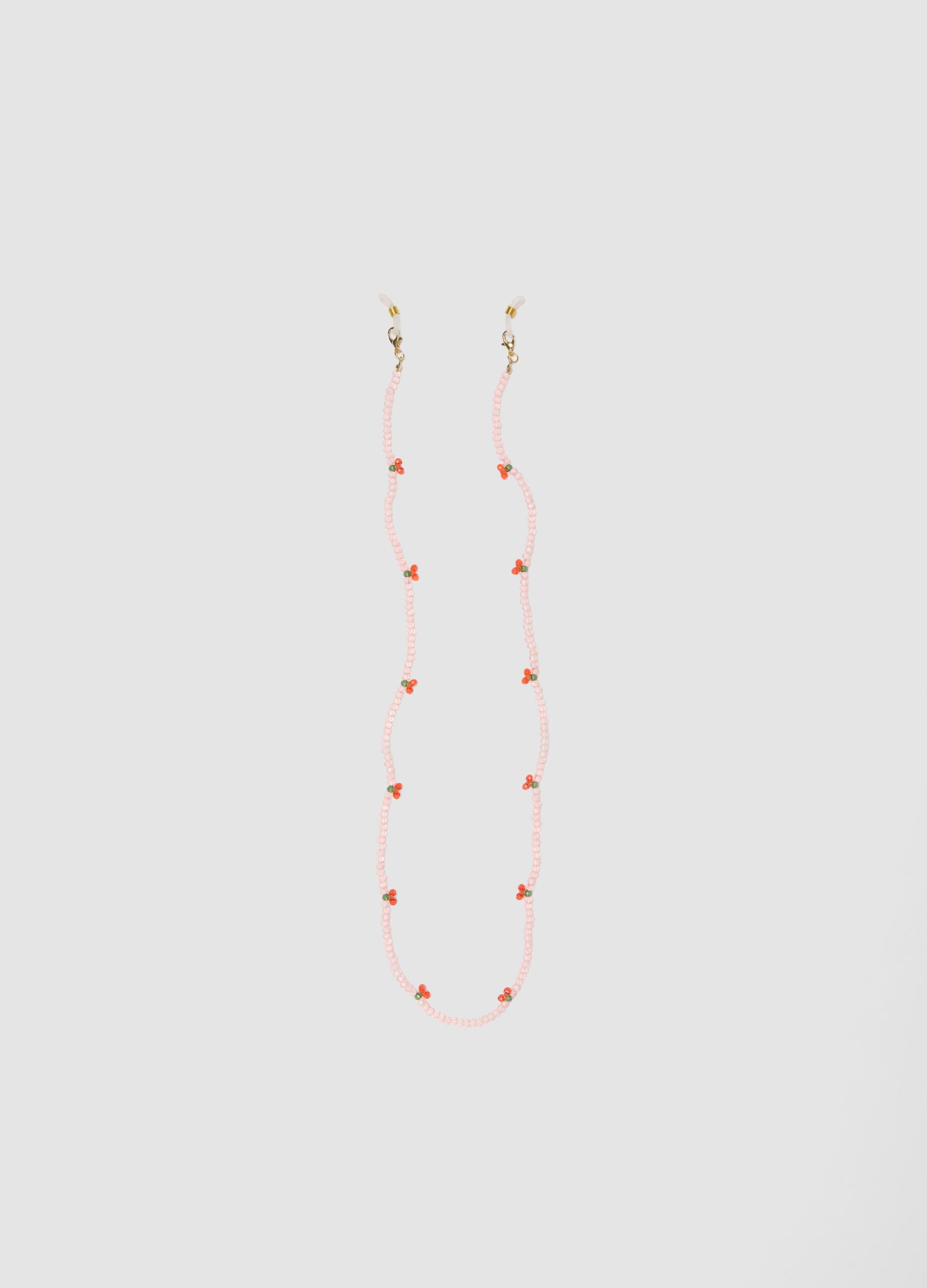Multicolour necklace with beads