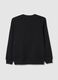 Round-neck sweatshirt with logo patch and embroidery_2