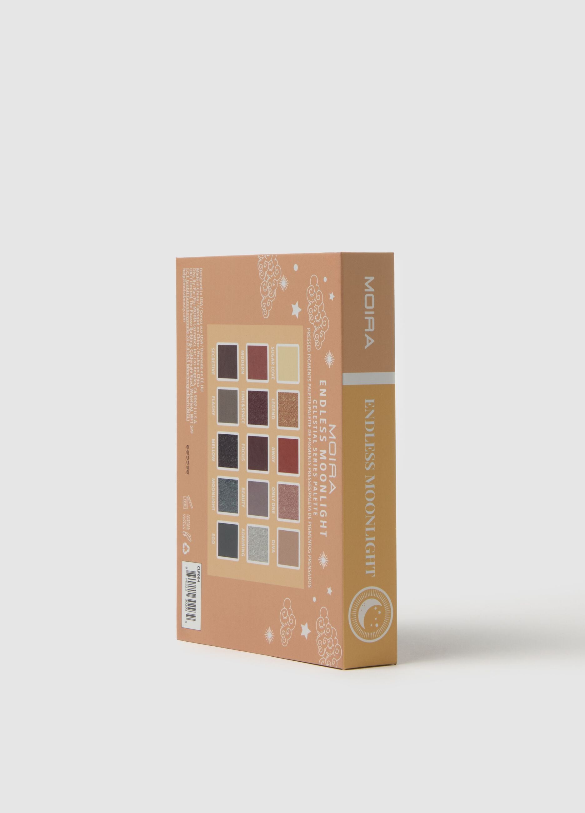MOIRA ENDLESS MOONLIGHT PRESSED PIGMENT PALETTE - Korean makeup