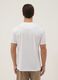 White mercerised pure cotton T-shirt, regular fit_3