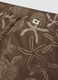 Brown swim shorts with seashell and starfish print_5