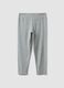 Skinny-fit grey stretch cotton leggings_4