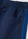 Kids' regular fit pure cotton blue shorts_3