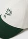 Multicoloured pure cotton baseball cap with embroidered P_2
