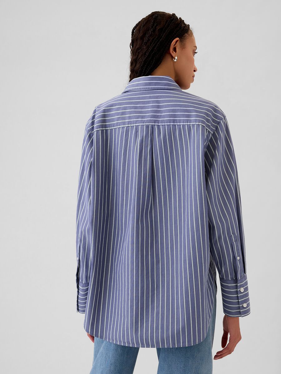 Oversized striped shirt_2