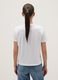 White pure cotton regular fit T-shirt with print_2