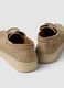 Beige Genuine Leather Boat Shoes_2