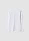 White organic cotton T-shirt with &ldquo;Let&rsquo;s get drip&rdquo; slogan for boys_4