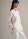 Multicolour striped linen blend regular fit shirt_0