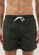 Green regular-fit swim shorts with drawstring_1