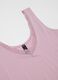 Pink regular fit vest with lace_5