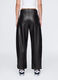 Barrel-fit shiny-effect trousers_2