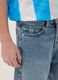 Blue denim cotton-blend boys&rsquo; shorts, regular fit_2