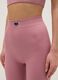 Slim Fit Long Pink Sports Leggings_3