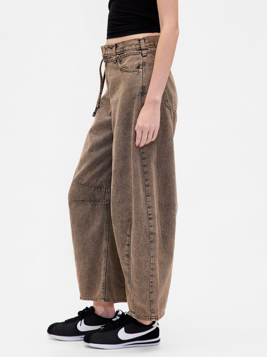 Jeans wide leg in denim_4