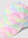 Multicolour patterned baseball cap_1