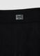 Regular fit black sports shorts_5