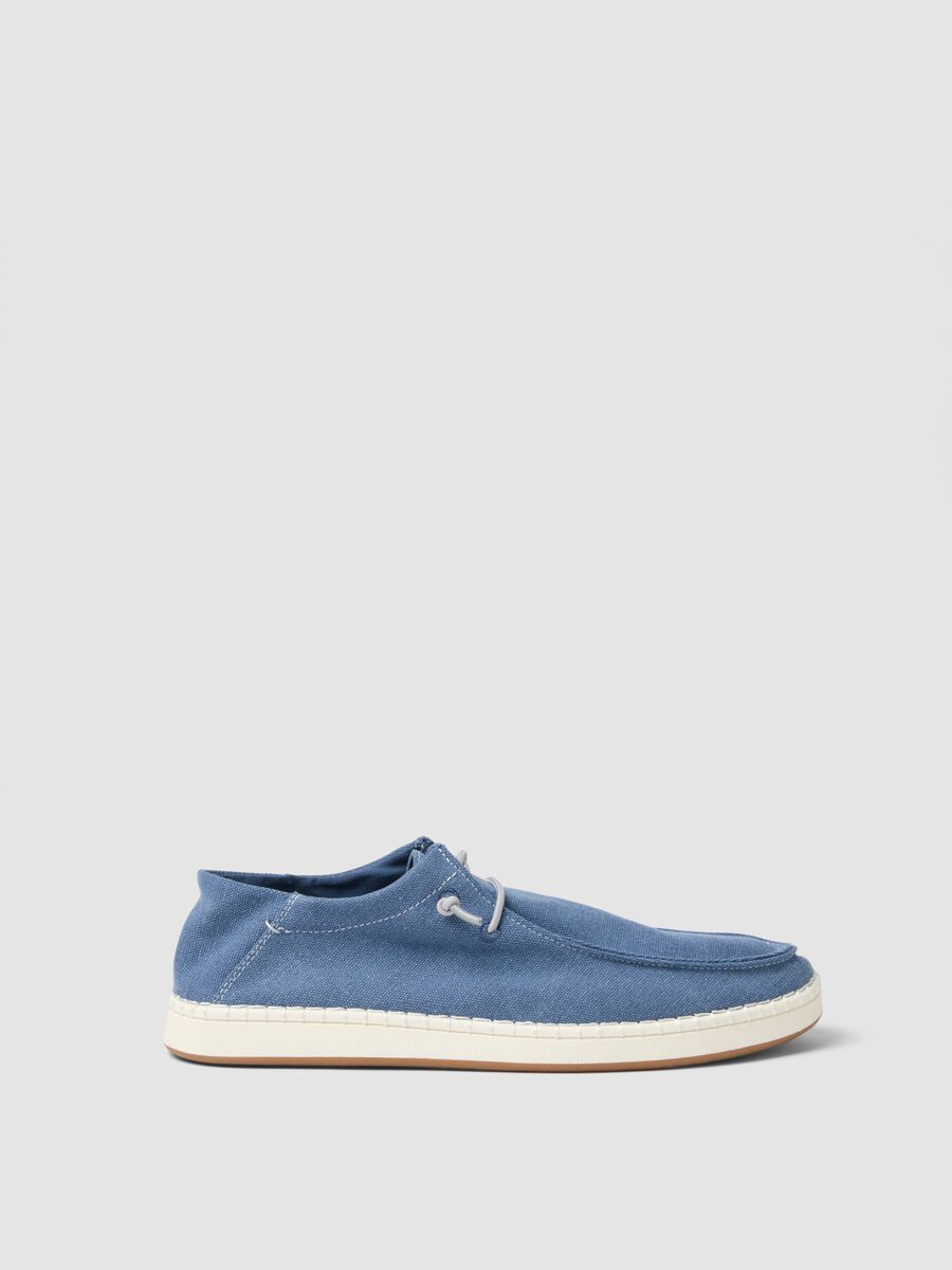 Blue casual shoes_0