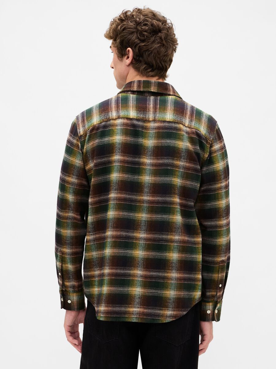 Multicolour Long-Sleeve Cotton Shirt_1
