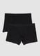 2-pack black stretch modal midi boxers, regular fit_4