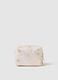 White toiletry bag with zip and floral design_1
