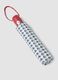 Multicolour umbrella with Mickey Mouse prints and red handle_0