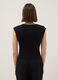 Black pure cotton regular fit tank top_2