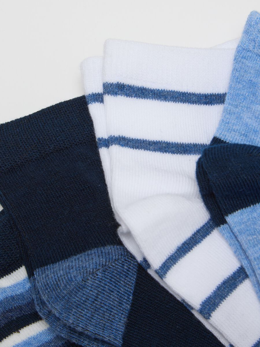 Multicolour Cotton Ankle Socks Multipack for Kids_2
