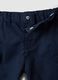 Blue pure cotton boys' cargo shorts regular fit_2