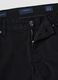 Black slim-fit stretch cotton twill trousers_1
