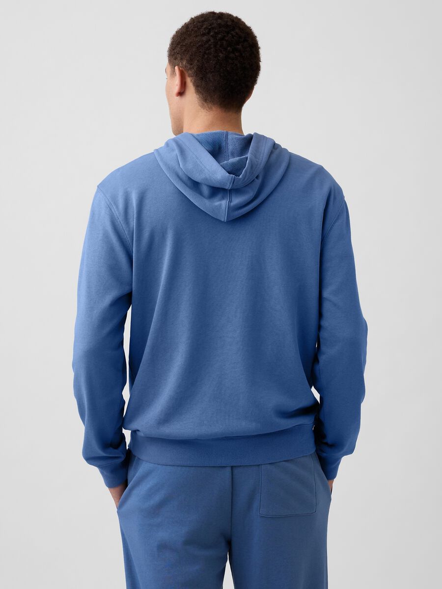 Cotton Blend Hoodie with Logo_1