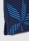 Boys&rsquo; blue pure cotton polo shirt, regular fit, with floral print_3