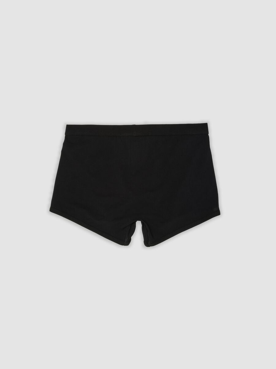 Tripack di boxer neri in cotone extrafine elasticizzato_6