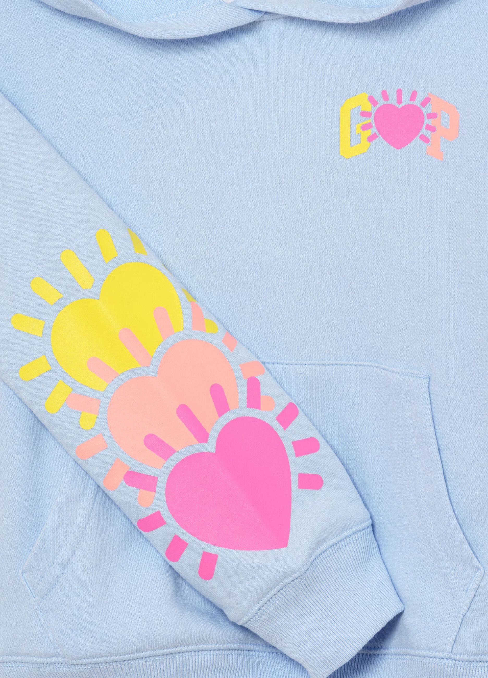 Cotton Blend Logo Hoodie