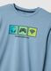 Boys' regular fit multicolour pure cotton pyjamas with print_2