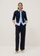 Blue Viscose Blend Cardigan Regular Fit_1