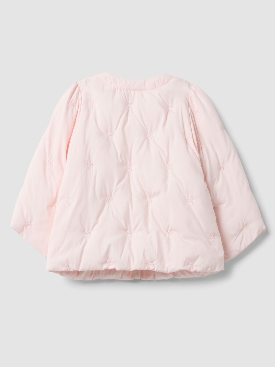 Baby Girls&rsquo; Pink Padded Zip-Up Jacket_1