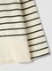 Multicolour striped stretch cotton blend jumper, regular fit_5
