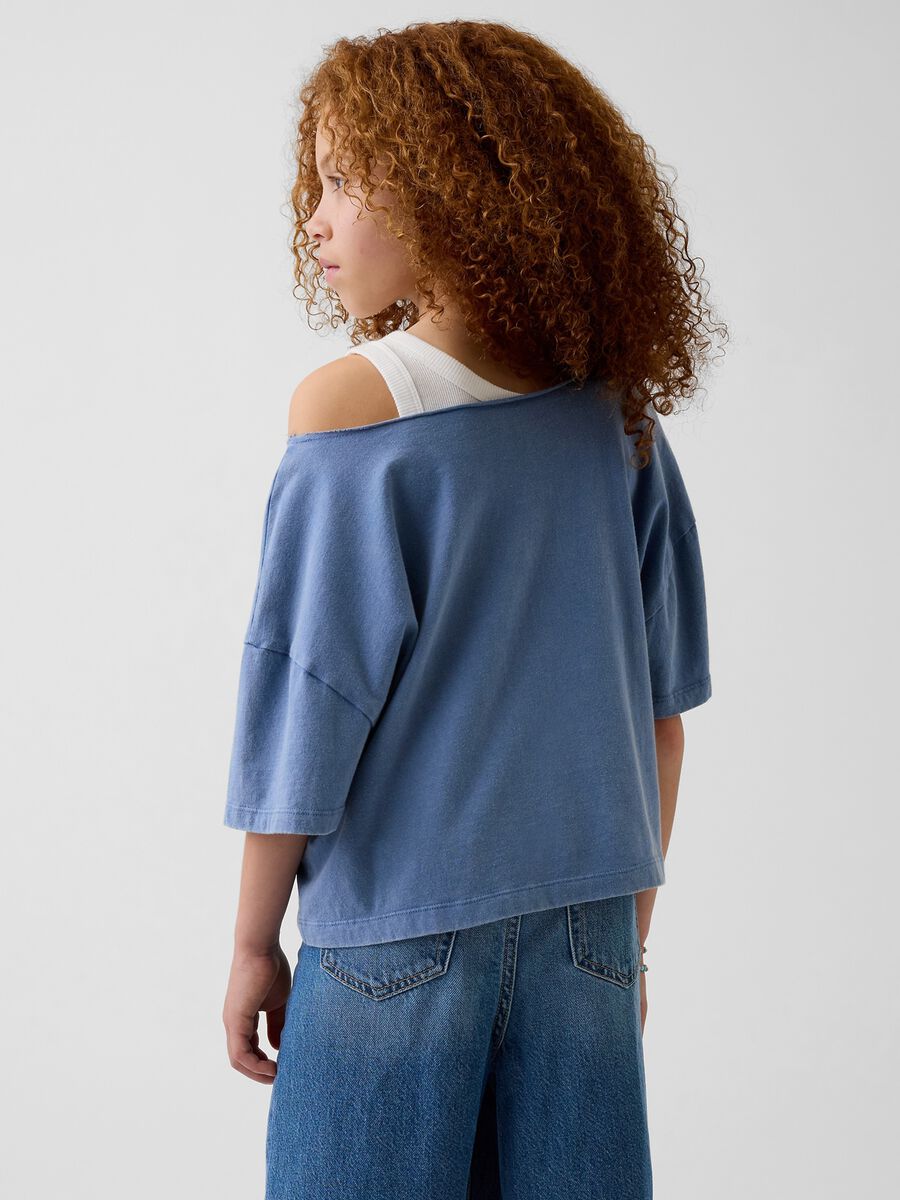 Short-sleeved T-shirt with GAP logo_1