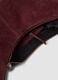 Red genuine leather shoulder bag_2