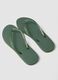 Green flip-flops with translucent straps_2